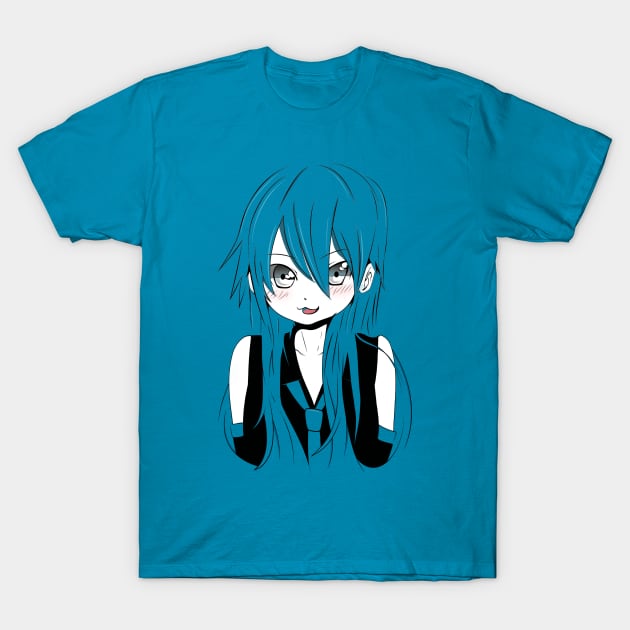 Cute Anime T-Shirt by bobyberto